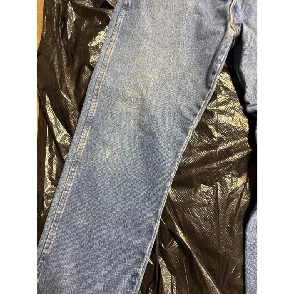 Wrangler Mens Five Star Premium Denim Straight Leg Jeans Light 96501DS 36x30